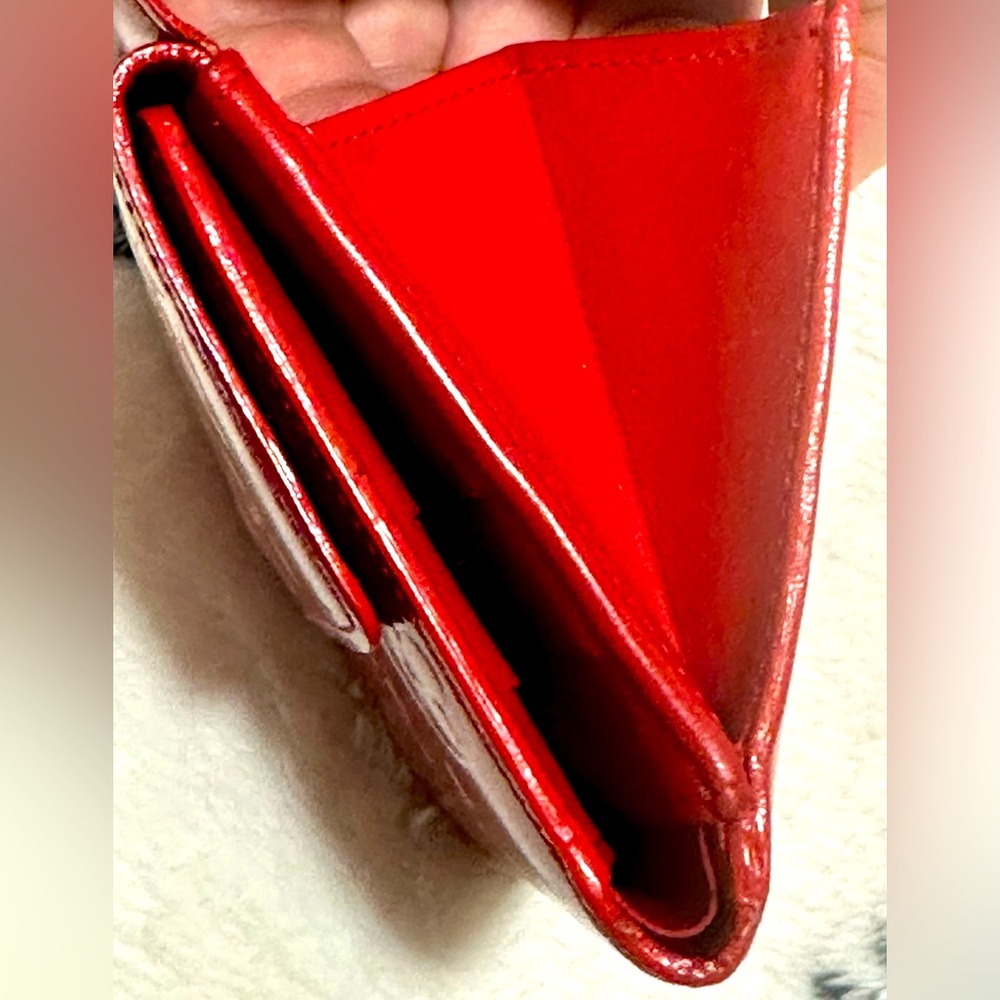SOLD 🔥 Louis Vuitton Vernis Double Snap Wallet - Picture 10 of 12